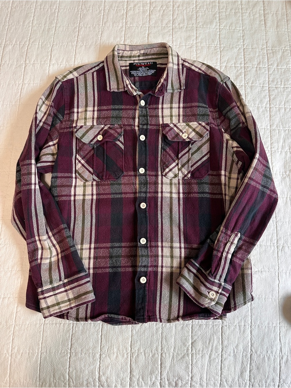 Vintage 100% Cotton Flannel